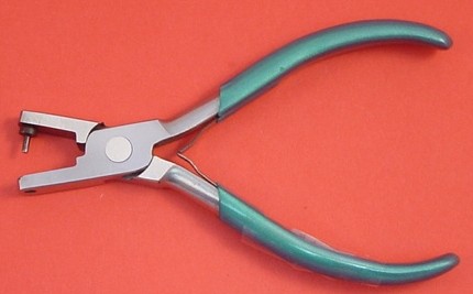 LEATHER STRAP HOLE PUNCHER PLIER - Click Image to Close