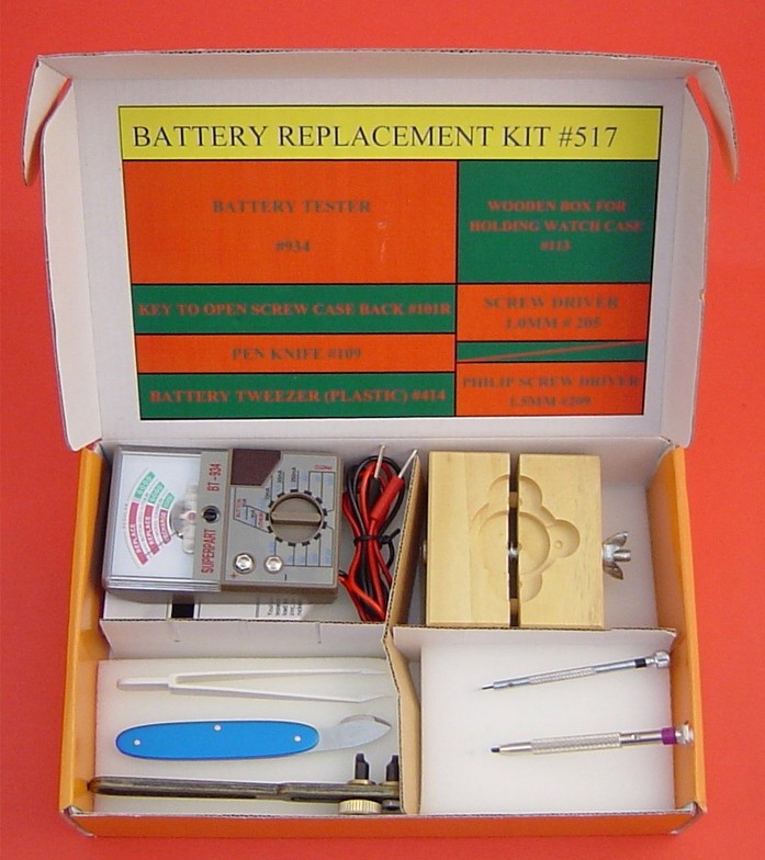 BATTERY REPLACEMENT KIT - Click Image to Close