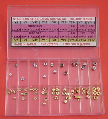 JAPAN MADE CROWN KIT FOR TAP SIZE 0.9MM - Click Image to Close