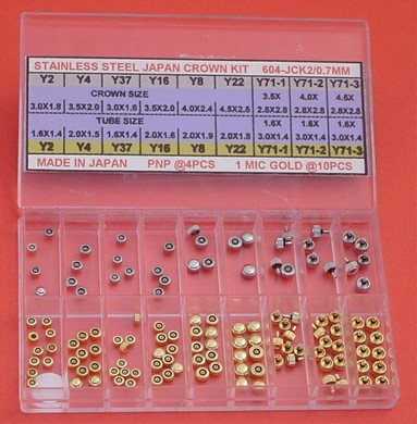 JAPAN MADE CROWN KIT FOR TAP SIZE 0.7MM