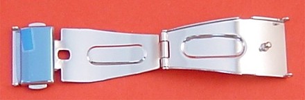 DOUBLE SIDES CLICK STAINLESS STEEL BUCKLE - Click Image to Close