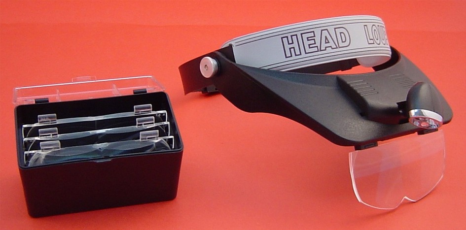 HEAD BAND BINOCULAR - Click Image to Close