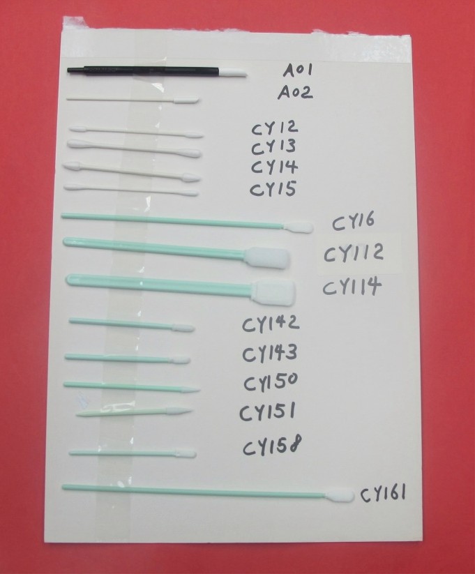 SWAB PINS FOR CLEANING