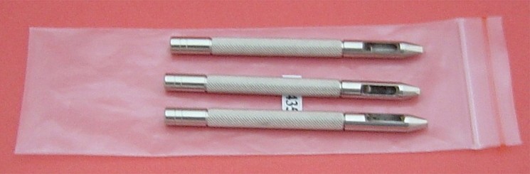 SPECIAL HOLE PUCNHERS (3PCS SET) - Click Image to Close
