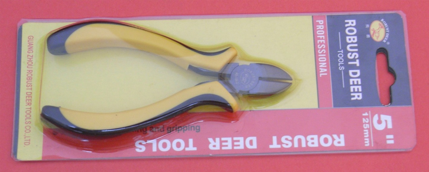 WIRE SIDE CUTTING PLIER - Click Image to Close