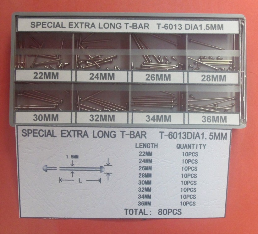S/S SPECIAL EXTRA LONG T-BAR - Click Image to Close