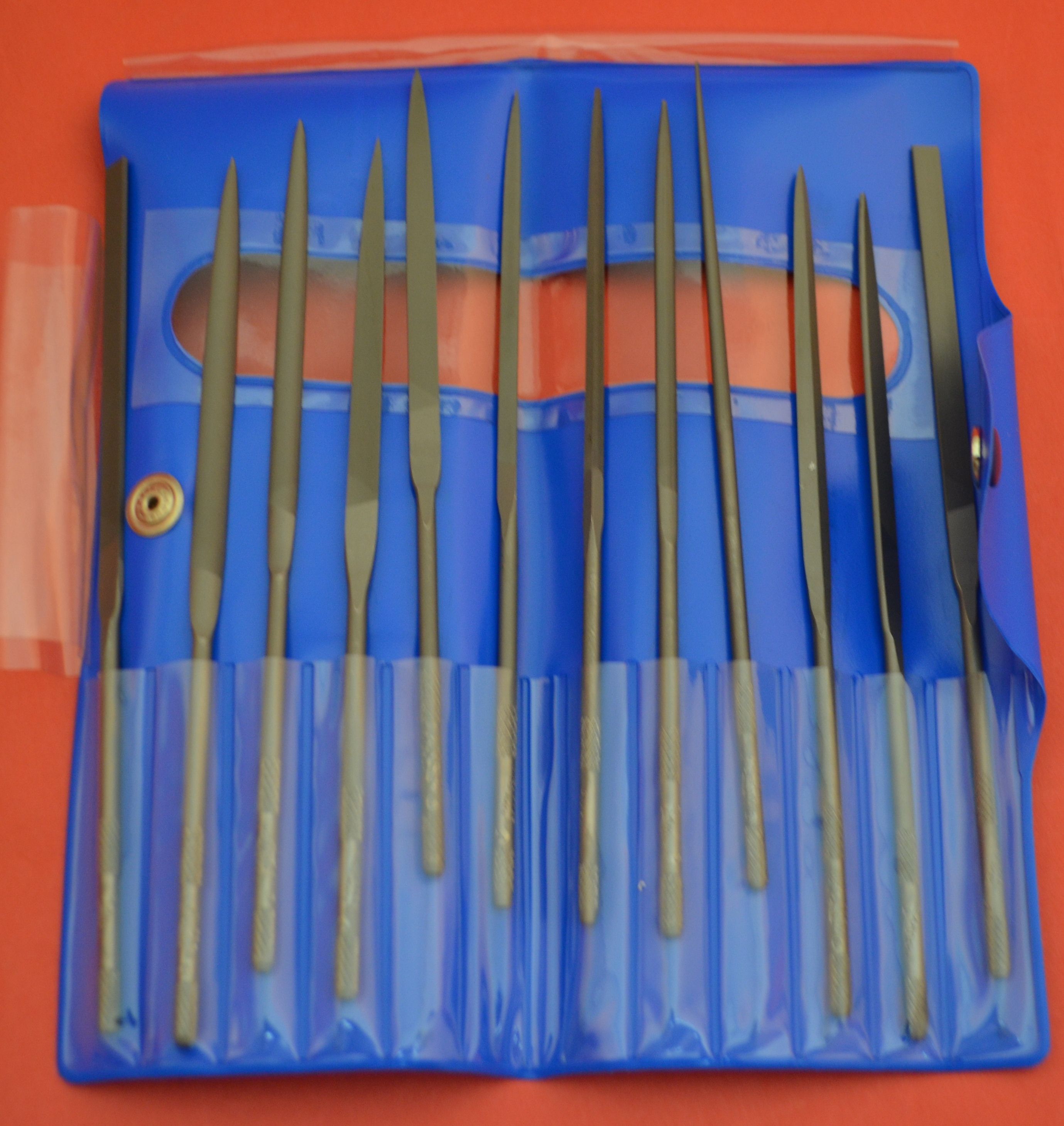 SET OF 12 VALLORBE FILES IN POUCH